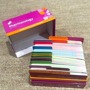 Pharmacology Flash Cards - Essential for Nursing Students - LPN RN (233 Cards)